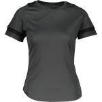 Graue Nike Academy T-Shirts für Damen Größe M 