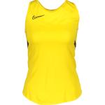 Gelbe Nike Academy Tank-Tops für Damen Größe M 