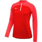 Rote Nike Academy Damensweatshirts Größe M 