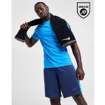 Blaue Kurzärmelige Nike Academy T-Shirts aus Mesh für Herren Größe L für den für den Sommer 