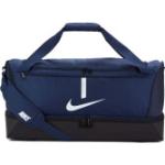 Marineblaue Nike Academy Sporttaschen mit Reißverschluss gepolstert 