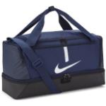 Marineblaue Nike Academy Sporttaschen mit Reißverschluss gepolstert 