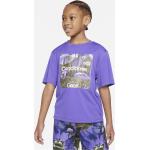 Nike ACG Graphic Performance nachhaltiges Dri-FIT-T-Shirt mit UV-Schutz für jüngere Kinder - Lila