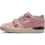 Pinke Nike Force Low Sneaker aus Veloursleder für Herren Größe 40 