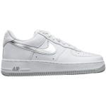 Silberne Nike Air Force 1 '07 Low Sneaker für Herren Größe 40 