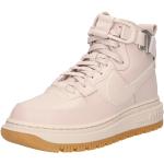 Graue Nike Air Force 1 Utility High Top Sneaker & Sneaker Boots für Damen 