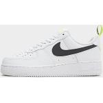 Weiße Nike Air Force 1 Low Sneaker aus Leder mit Reflektoren für Herren Größe 40 