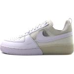 Weiße Nike Air Force 1 Low Sneaker durchsichtig Größe 45,5 