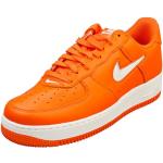 Orange Nike Air Force 1 Low Sneaker atmungsaktiv für Herren Größe 41 