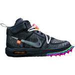 Schwarze Nike Air Force 1 Mid High Top Sneaker & Sneaker Boots für Herren Größe 40,5 