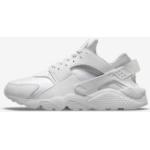 Weiße Nike Air Huarache Low Sneaker aus Leder für Herren Größe 42 