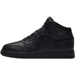Schwarze Nike Air Jordan 1 High Top Sneaker & Sneaker Boots für Kinder Größe 40 