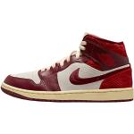 Reduzierte Rote Nike Air Jordan 1 High Top Sneaker & Sneaker Boots für Damen Größe 36,5 