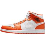 Orange Nike Air Jordan 1 Outdoor Schuhe aus Veloursleder für Herren Größe 40,5 