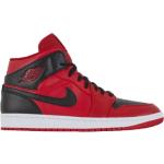 Rote Nike Air Jordan 1 High Top Sneaker & Sneaker Boots in Normalweite aus Leder für Herren Größe 47 