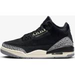 Schwarze Nike Air Jordan 3 Damenschuhe Größe 39 
