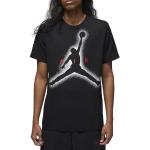 Schwarze Nike Air Jordan T-Shirts für Herren Größe L 