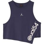 NIKE Air Jordan Quai 54 Damen Trikot Sport-Shirt mit schweißableitender Technologie DV6288-511 Indigo, Größe:XL