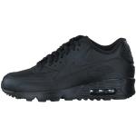 Schwarze Nike Air Max 90 GS Trailrunning Schuhe für Kinder Größe 27,5 