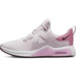 Reduzierte Pinke Nike Air Max Bella Damenlaufschuhe mit Riemchen aus Kunstleder Größe 42 