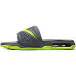 Nike Air Max Cirro Just Do It Athletic Sandale Solarsoft Slide, Grau /Grün, 42.5 EU