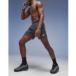Anthrazitfarbene Sportliche Nike Performance Herrenshorts aus Polyester Größe XS 