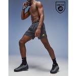 Anthrazitfarbene Sportliche Nike Performance Herrenshorts aus Polyester Größe M 