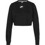 Schwarze Casual Nike Nachhaltige Rundhals-Ausschnitt Damensweatshirts Größe XL 