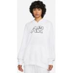 Weiße Nike Nachhaltige Damenhoodies & Damenkapuzenpullover aus Fleece mit Kapuze Größe XL 