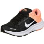 Schwarze Nike Zoom Structure Joggingschuhe & Runningschuhe aus Leder für Damen Größe 42,5 