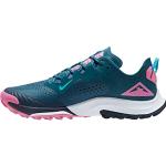 Cyanblaue Nike Zoom Terra Kiger 7 Joggingschuhe & Runningschuhe für Damen Größe 36 