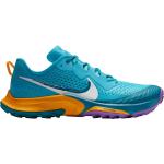 Cyanblaue Nike Zoom Terra Kiger 7 Trailrunning Schuhe aus Mesh Rutschfest für Herren Größe 43 