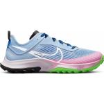 Reduzierte Hellblaue Nike Zoom Terra Kiger 7 Trailrunning Schuhe mit Schnürsenkel in Schmalweite aus Mesh Leicht für Damen 