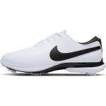 Weiße Nike Zoom Golfschuhe mit Riemchen aus Leder für Herren Größe 49,5 