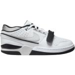 Reduzierte Weiße Nike Force Low Sneaker mit Schnürsenkel aus Leder für Herren Größe 39,5 mit Absatzhöhe bis 3cm 