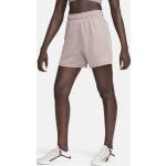 Reduzierte Lila Nike Dri-Fit Kurze Hosen für Damen Größe L Weite 44 