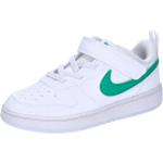 Graue Nike Court Borough Low Sneaker für Kinder Größe 23,5 mit Absatzhöhe bis 3cm 