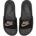 Nike Benassi Badeschlappen mit Riemchen aus Jersey leicht für Damen Größe 35,5 