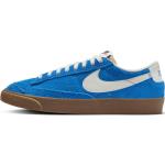 Blaue Vintage Nike Blazer Low Low Sneaker aus Veloursleder für Damen Größe 41 