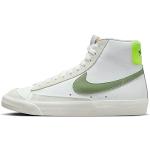 Grüne Nike Blazer Mid '77 Outdoor Schuhe aus Leder für Damen Größe 38 