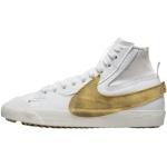 Goldene Nike Blazer Mid 77 Jumbo High Top Sneaker & Sneaker Boots für Herren Größe 45 