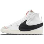 Reduzierte Weiße Nike Blazer Mid 77 Jumbo High Top Sneaker & Sneaker Boots für Herren Größe 48,5 