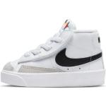 Weiße Vintage Nike Blazer Mid '77 High Top Sneaker & Sneaker Boots für Kinder Größe 18,5 