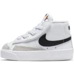Weiße Vintage Nike Blazer Mid '77 High Top Sneaker & Sneaker Boots für Kinder Größe 18,5 
