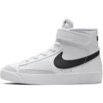 Weiße Nike Blazer Mid '77 High Top Sneaker & Sneaker Boots mit Schnürsenkel für Kinder Größe 29,5 