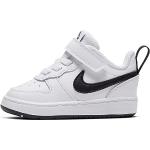 Schwarze Nike Court Borough Low Sneaker für Kinder Größe 38 
