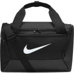 Schwarze Nike Herrensporttaschen mit Reißverschluss mit Außentaschen klein 