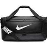 Schwarze Nike Sporttaschen mit Reißverschluss gepolstert 