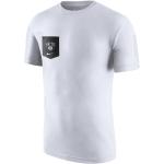Weiße NBA T-Shirts aus Baumwolle für Herren Größe L 