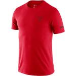 Rote Nike Essentials NBA T-Shirts für Herren Größe XL für den für den Sommer 